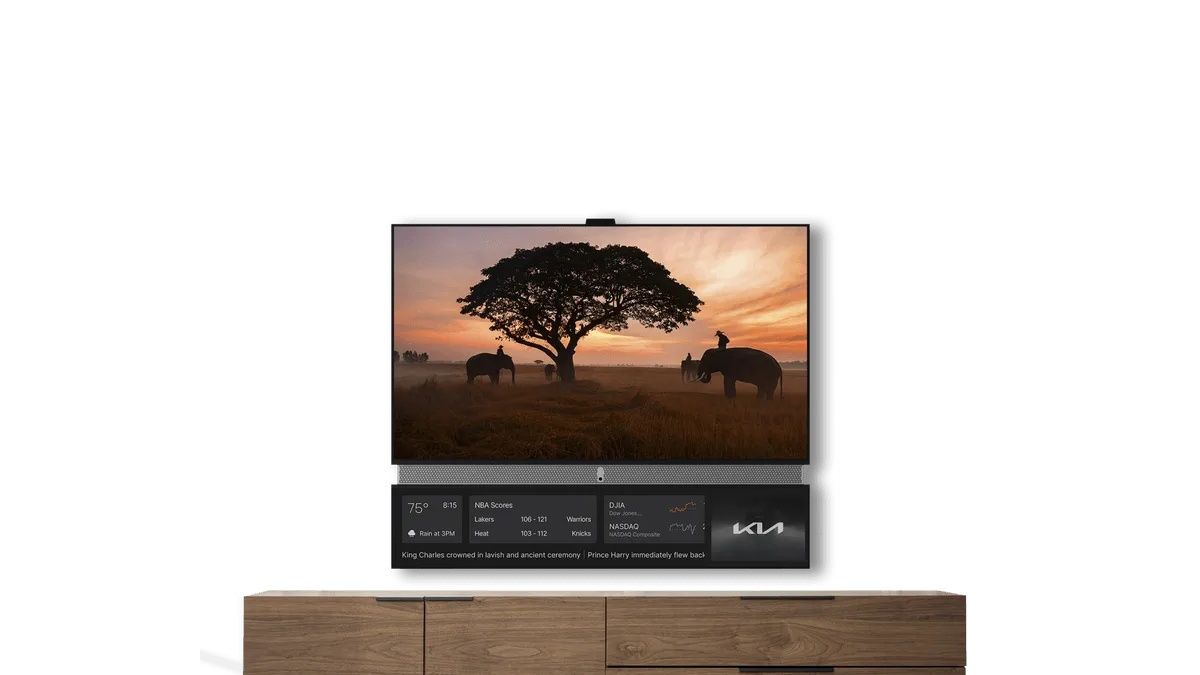 The company offers free TV in exchange for endless viewing of ads The company offers free TV in exchange for endless viewing of ads