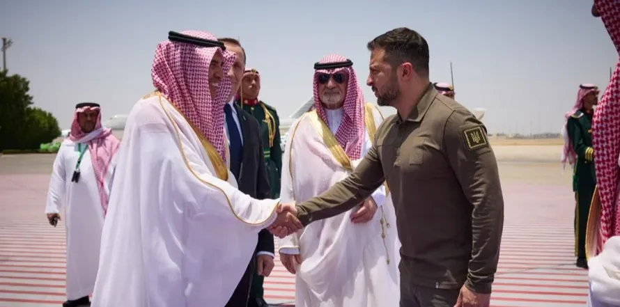 Зеленський у Саудівській Аравії Зеленський у Саудівській Аравії