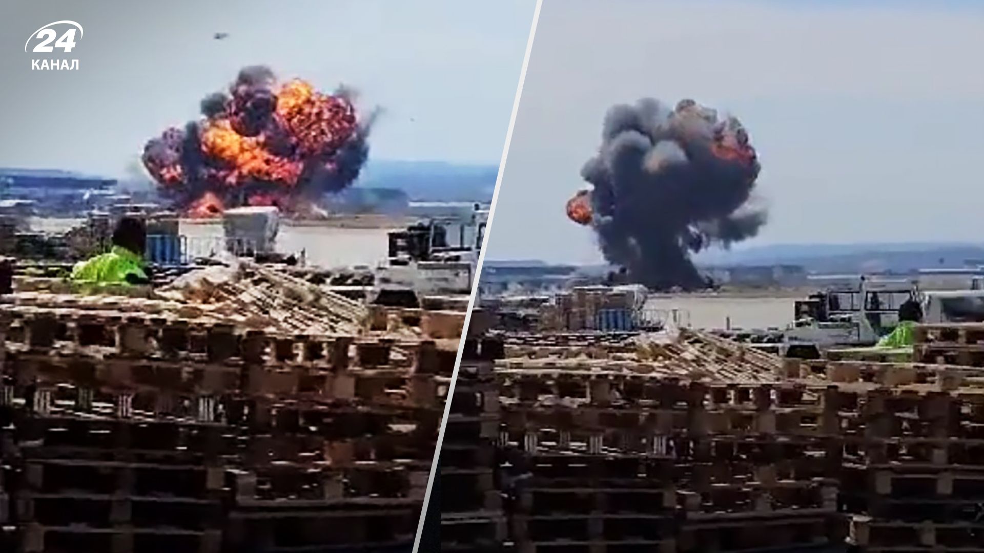 В Сарагосе в Испании 20 мая 2023 года разбился истребитель F-18 - смотрите видео В Сарагосе в Испании 20 мая 2023 года разбился истребитель F-18 - смотрите видео