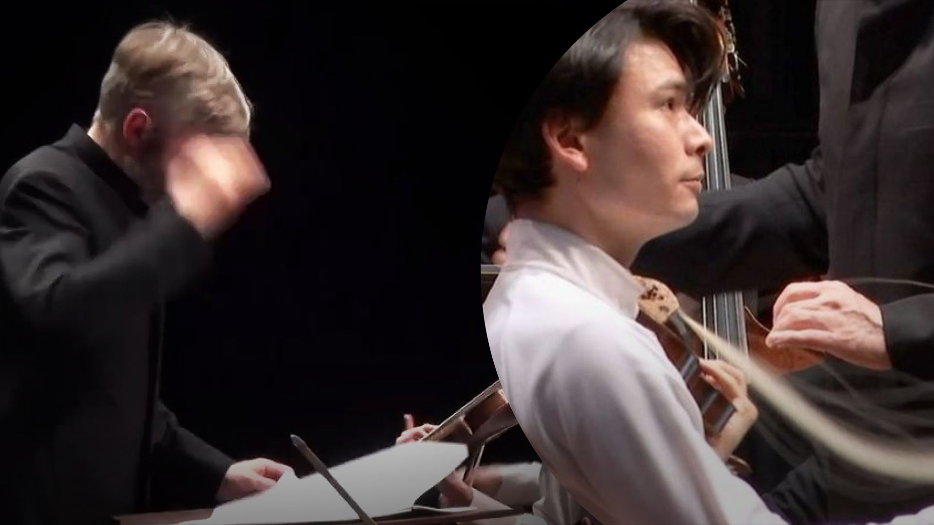 Американский скрипач завершил выступление, несмотря на сломанный смычок Американский скрипач завершил выступление, несмотря на сломанный смычок