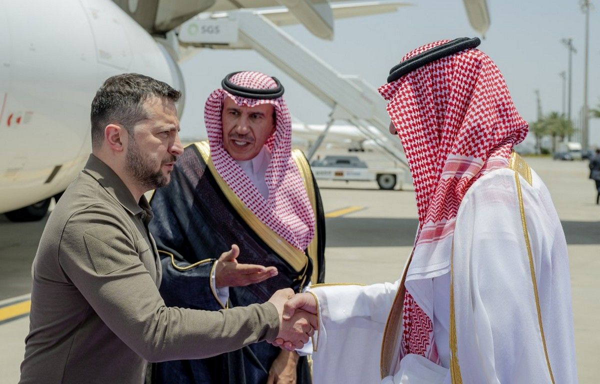 Володимир Зеленський відвідав Саудівську Аравію 19 травня