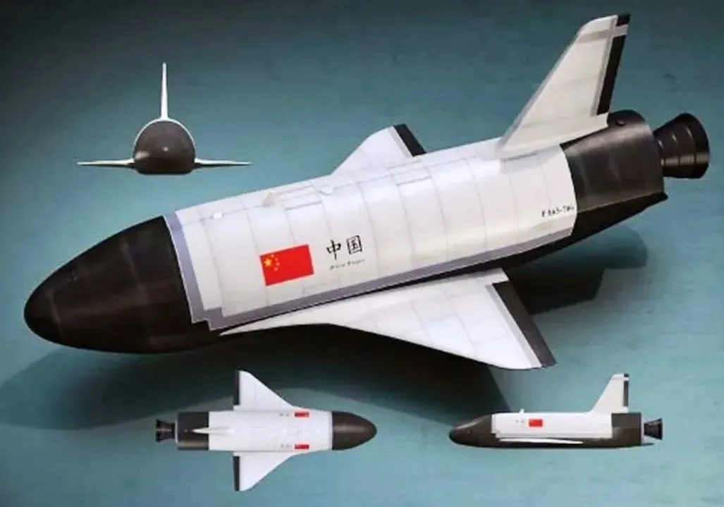 Рендеры вероятного дизайна космического самолета Китая