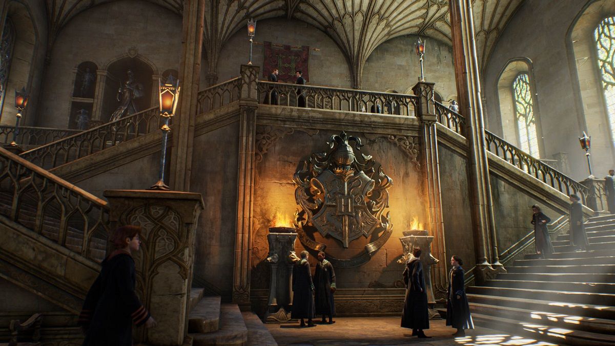 Hogwarts Legacy - абсурдная ошибка заставляет персонажа плавать по суше