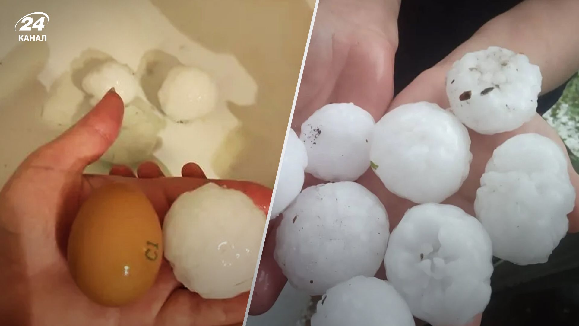 Навіть природа карає: в Росії величезний град пошкодив будинки, є постраждалі - 24 Канал Навіть природа карає: в Росії величезний град пошкодив будинки, є постраждалі - 24 Канал