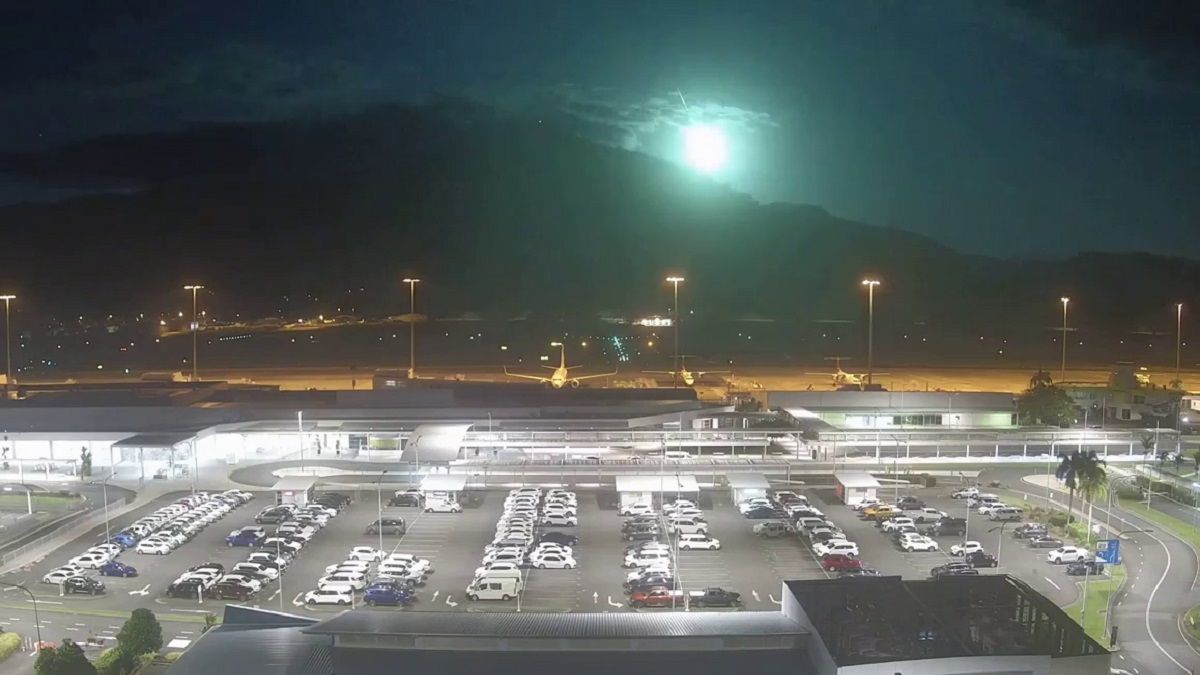 Момент вибуху боліда Момент вибуху боліда