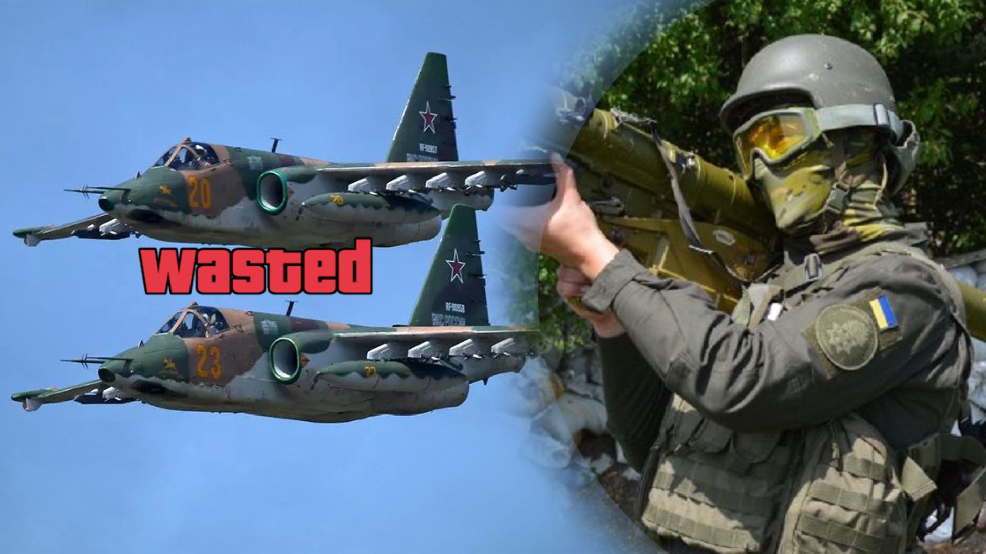 Наші захисники уразили два Су-25 на Запоріжжі Наші захисники уразили два Су-25 на Запоріжжі