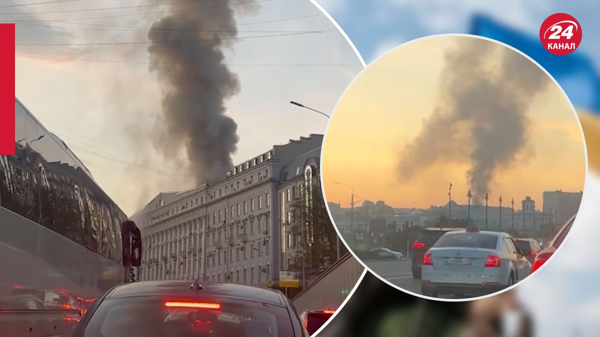 Пожар в звездном доме в центре Москвы Пожар в звездном доме в центре Москвы
