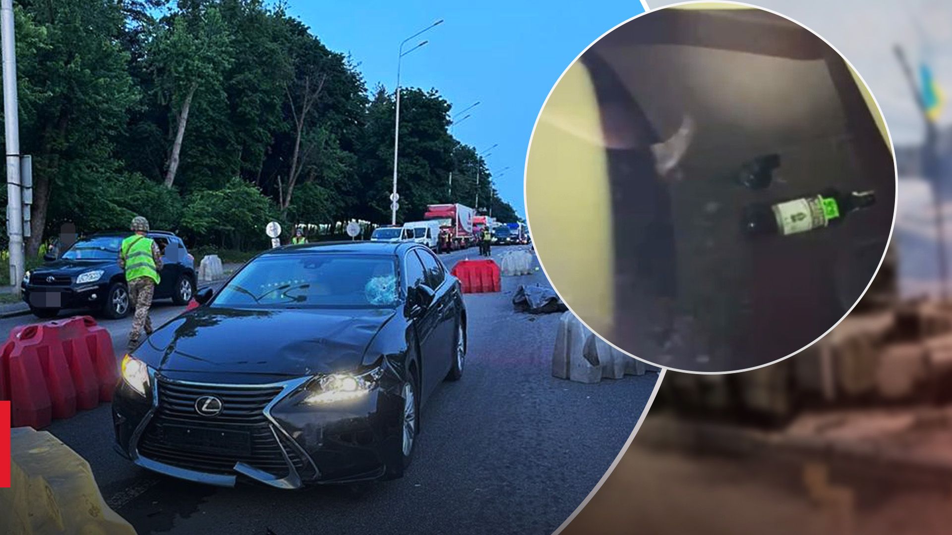 ДТП за участі судді Тандири - в авто знайшли пляшку з під алкоголю ДТП за участі судді Тандири - в авто знайшли пляшку з під алкоголю