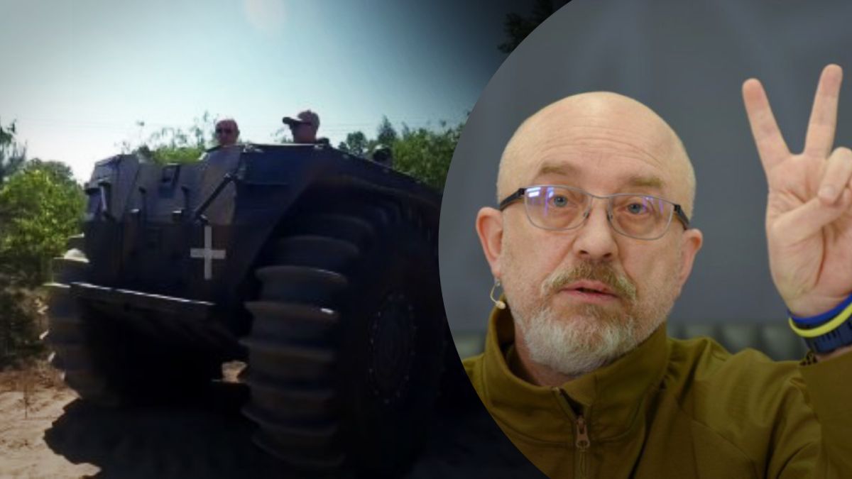 Резников протестовал новый вездеход Богун Резников протестовал новый вездеход Богун