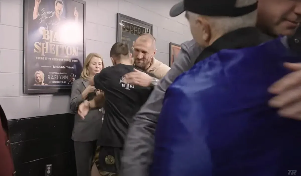 Обійми Ломаченка та Ковальова Обійми Ломаченка та Ковальова