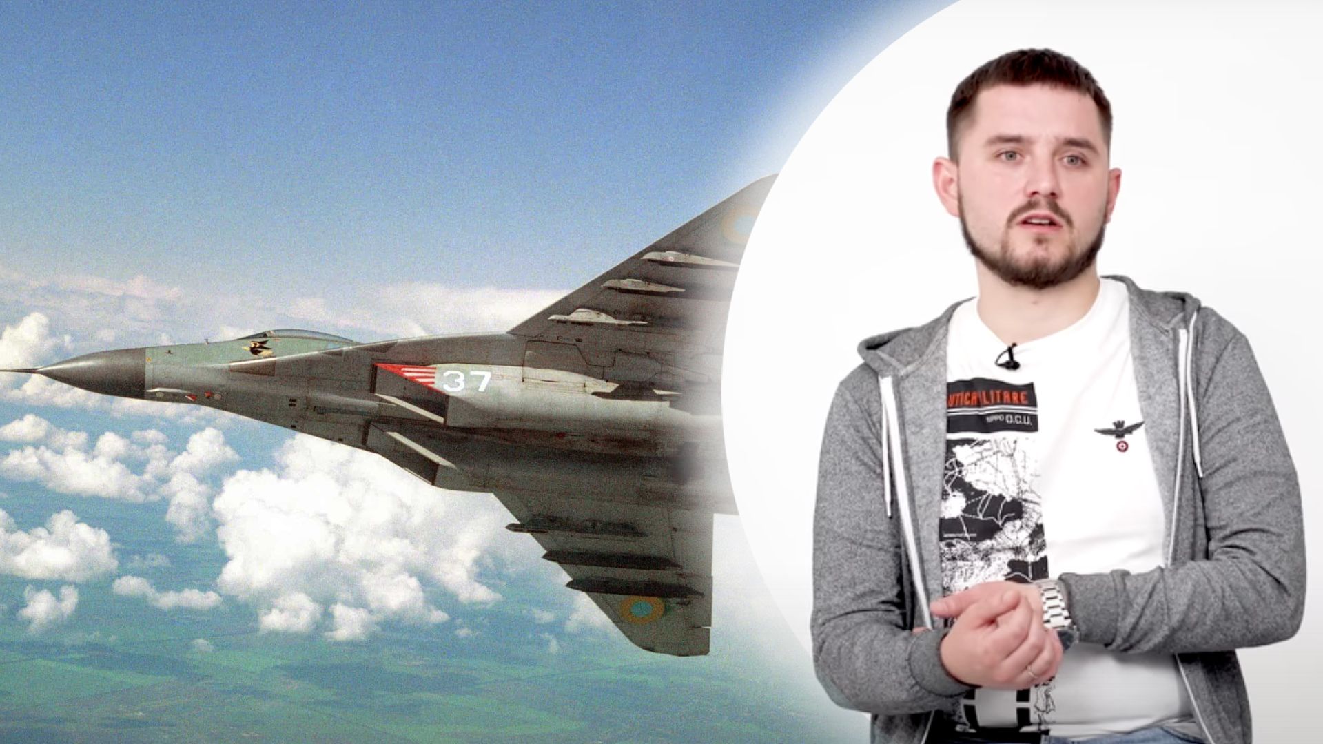 Пилот рассказал о падении самолета МиГ-29