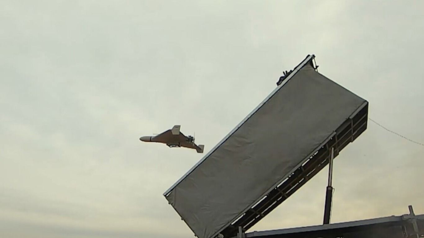 Россияне использовали 54 дрона-камикадзе Россияне использовали 54 дрона-камикадзе