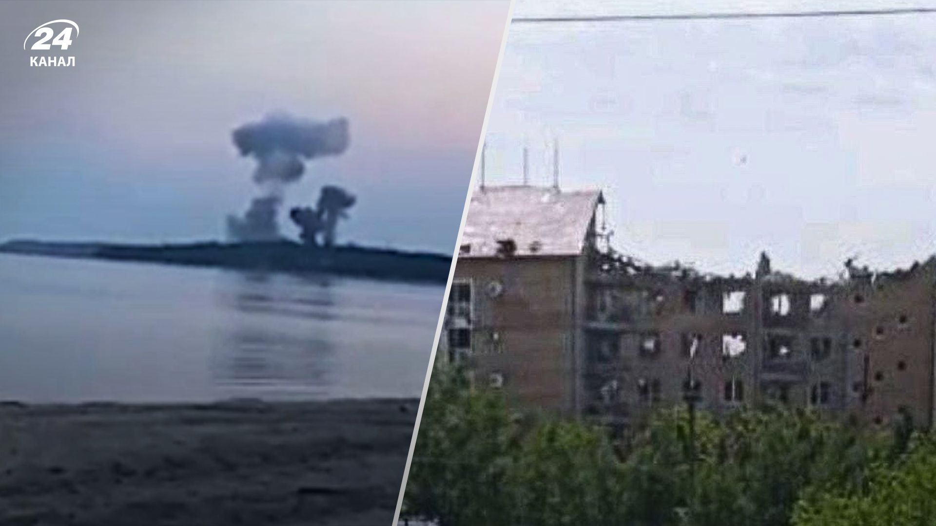 ВСУ ударили по базе окупантов под Мариуполем: в сети показали масштабы разрушений - 24 Канал ВСУ ударили по базе окупантов под Мариуполем: в сети показали масштабы разрушений - 24 Канал