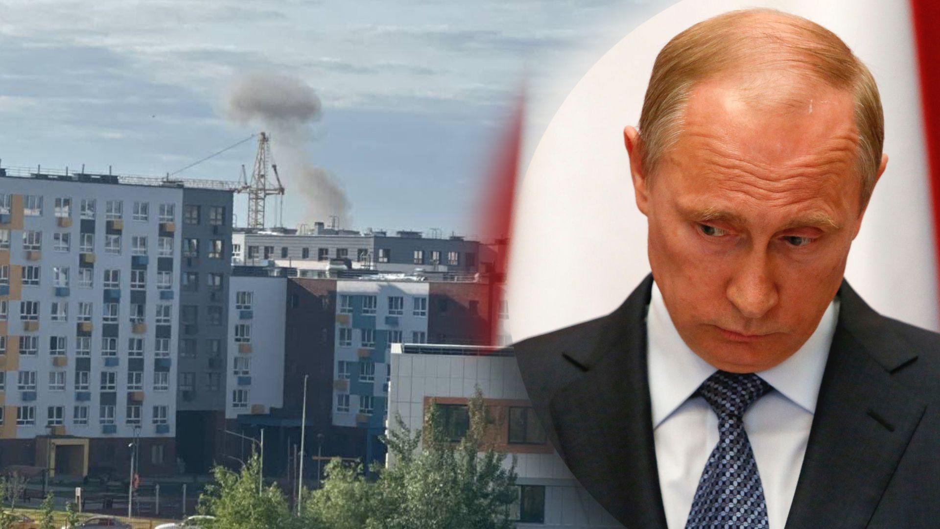 Путін прагнув применшити масштаб атаки Москви дронами