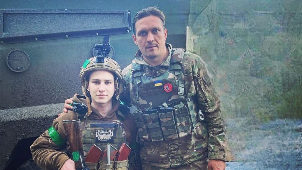 Артем Федецький розповів, як Олександр Усик стріляв з танка по окупантам