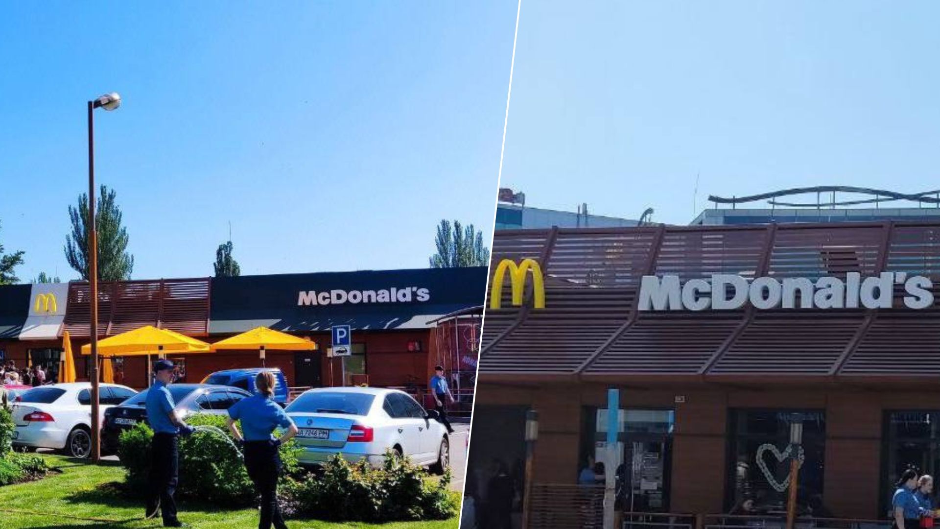 McDonald's в Кривом Роге - заведение открыли в 55 километрах от вражеских позиций - 24 Канал