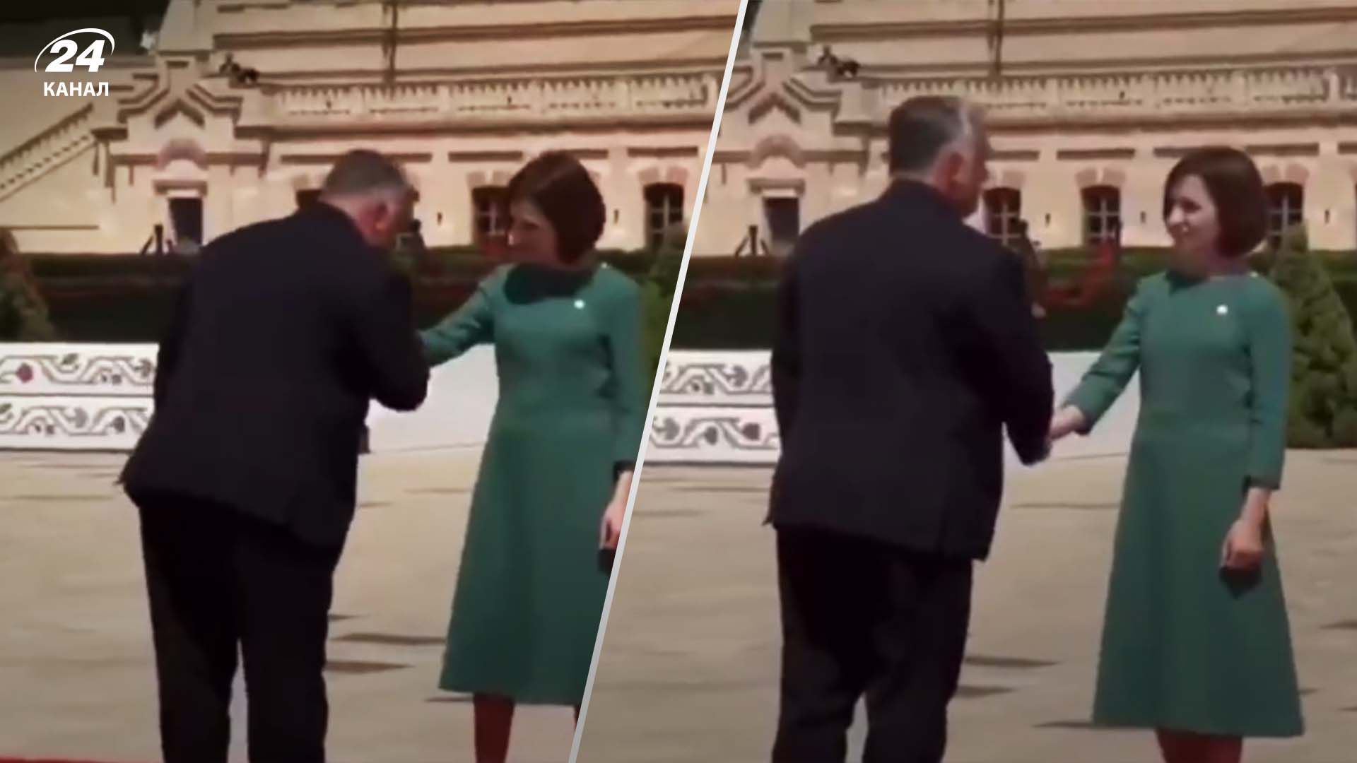 Во время встречи Санду с Орбаном случился курьез Во время встречи Санду с Орбаном случился курьез