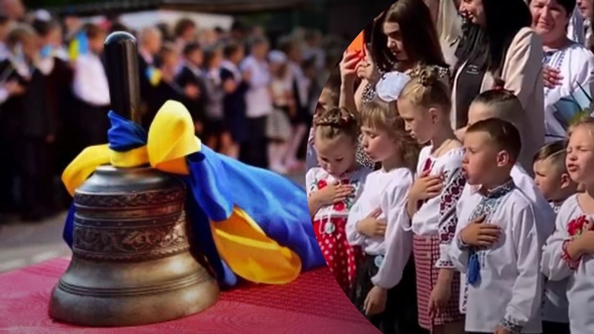 Школяр зворушливо заспівав гімн України на останньому дзвонику Школяр зворушливо заспівав гімн України на останньому дзвонику