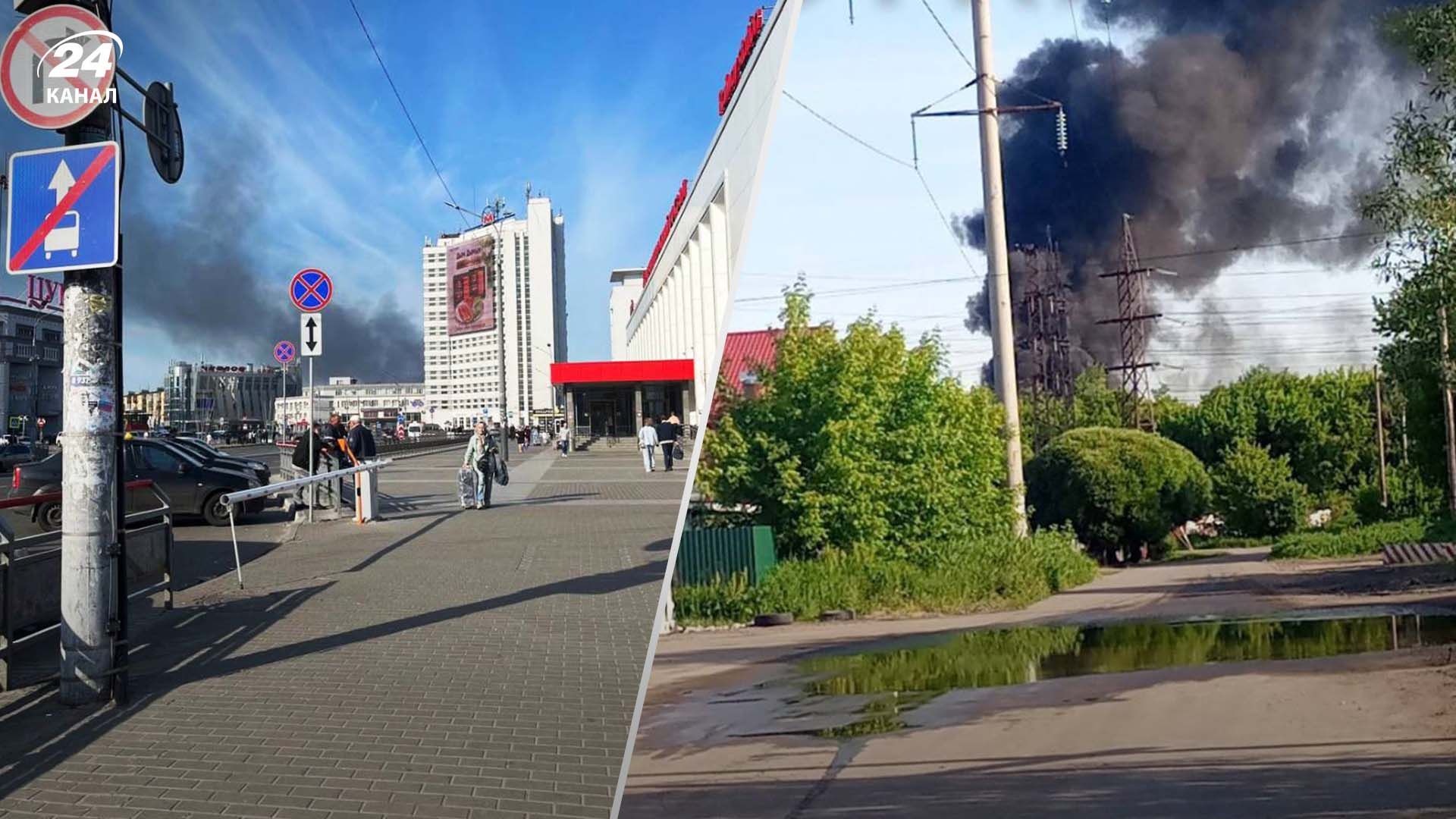 У Нижньому Новгороді горів завод "Червона Етна": дим виднівся по всьому місту - 24 Канал