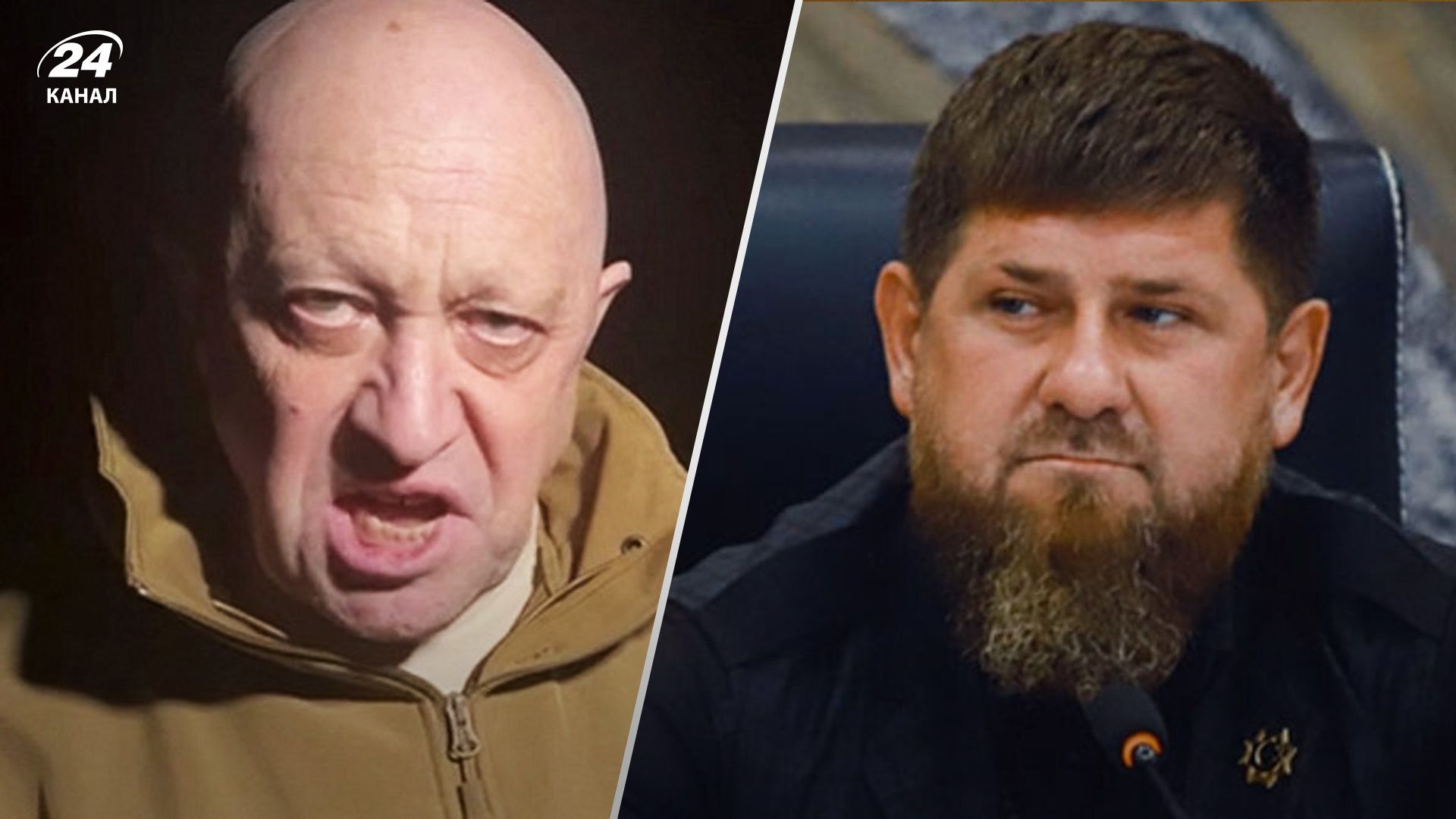 Неожиданная причина: почему возник такой серьезный конфликт между Пригожиным и Кадыровым - 24 Канал