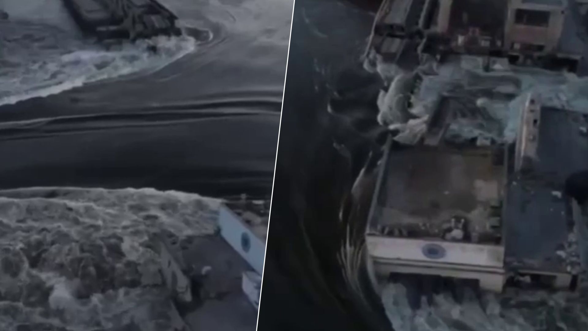 Підрив Каховської ГЕС - у Зеленського показали наслідки підриву, відео - 24 Канал