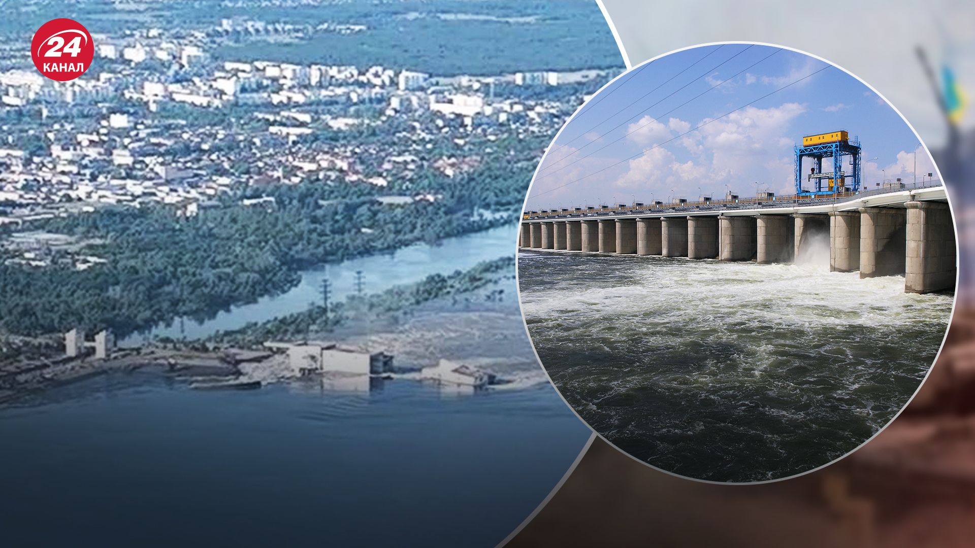 Новую Каховку начало подтапливать Новую Каховку начало подтапливать