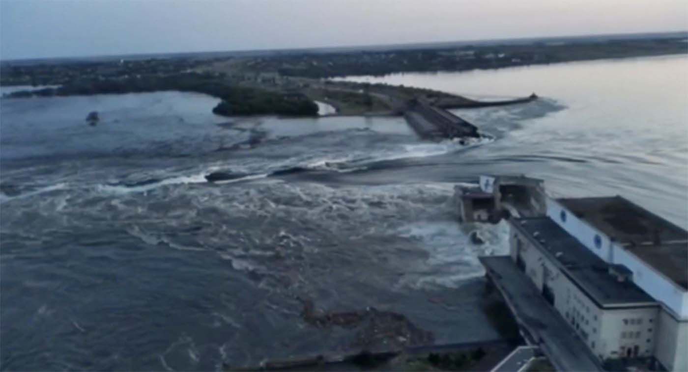Каховская ГЭС не подлежит восстановлению