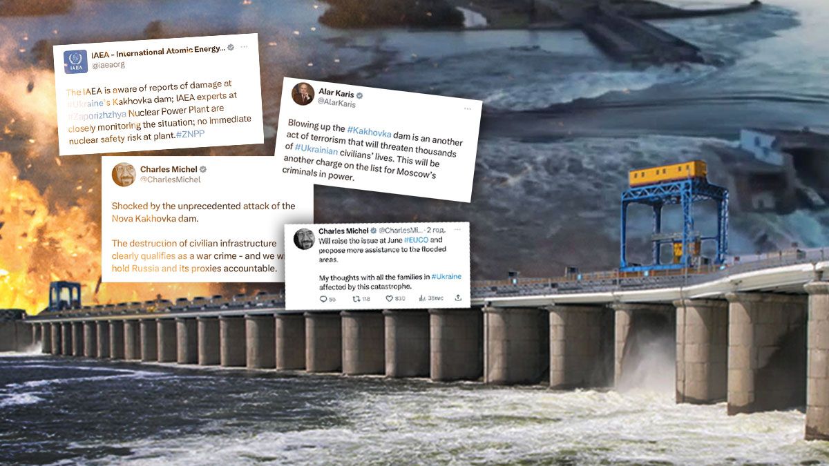 Підрив Каховської ГЕС Підрив Каховської ГЕС