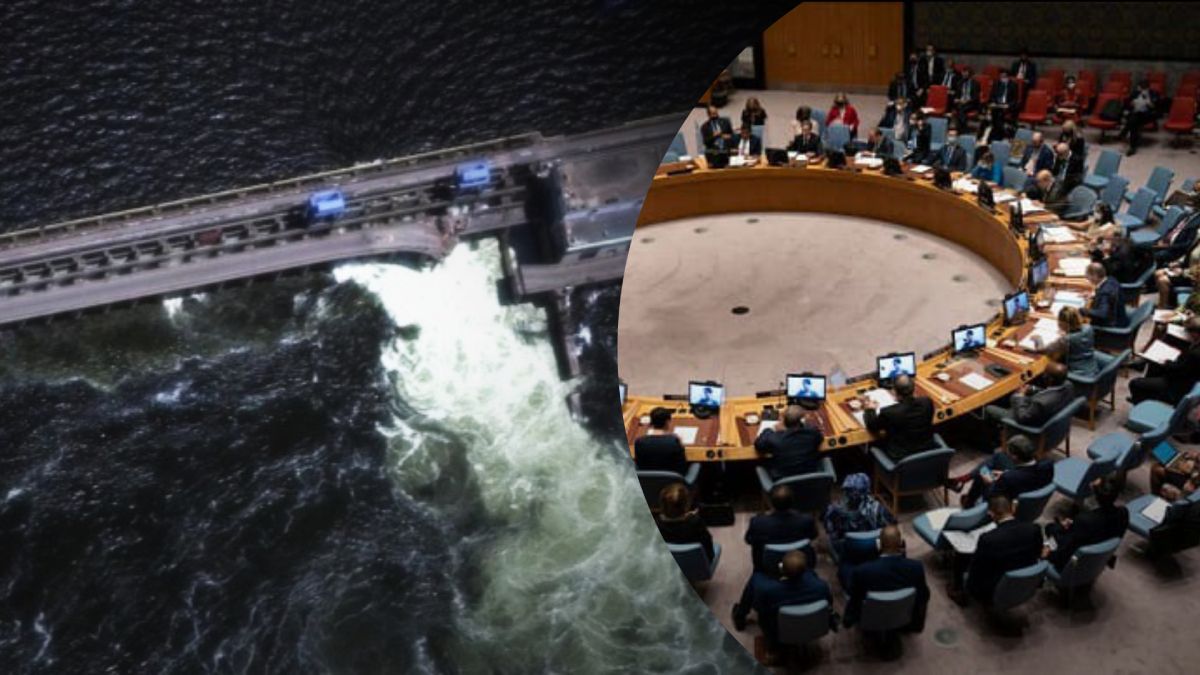 Україна закликає скликати Радбез ООН після підриву Каховської ГЕС Україна закликає скликати Радбез ООН після підриву Каховської ГЕС