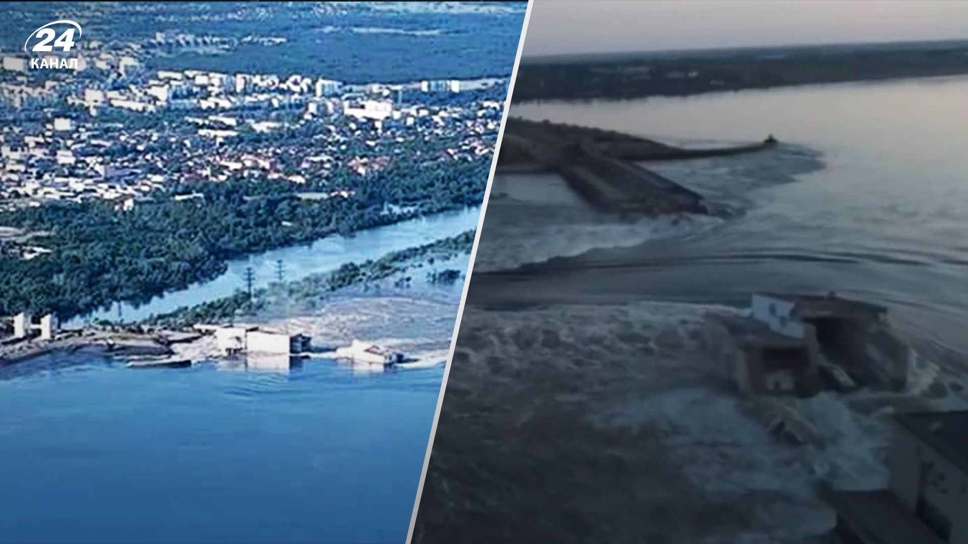 Напередодні підриву окупанти підвищили рівень води на Каховській ГЕС Напередодні підриву окупанти підвищили рівень води на Каховській ГЕС