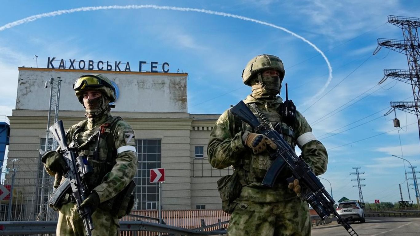 Российские войска оккупировали Каховскую ГЭС 24 февраля 2022 года