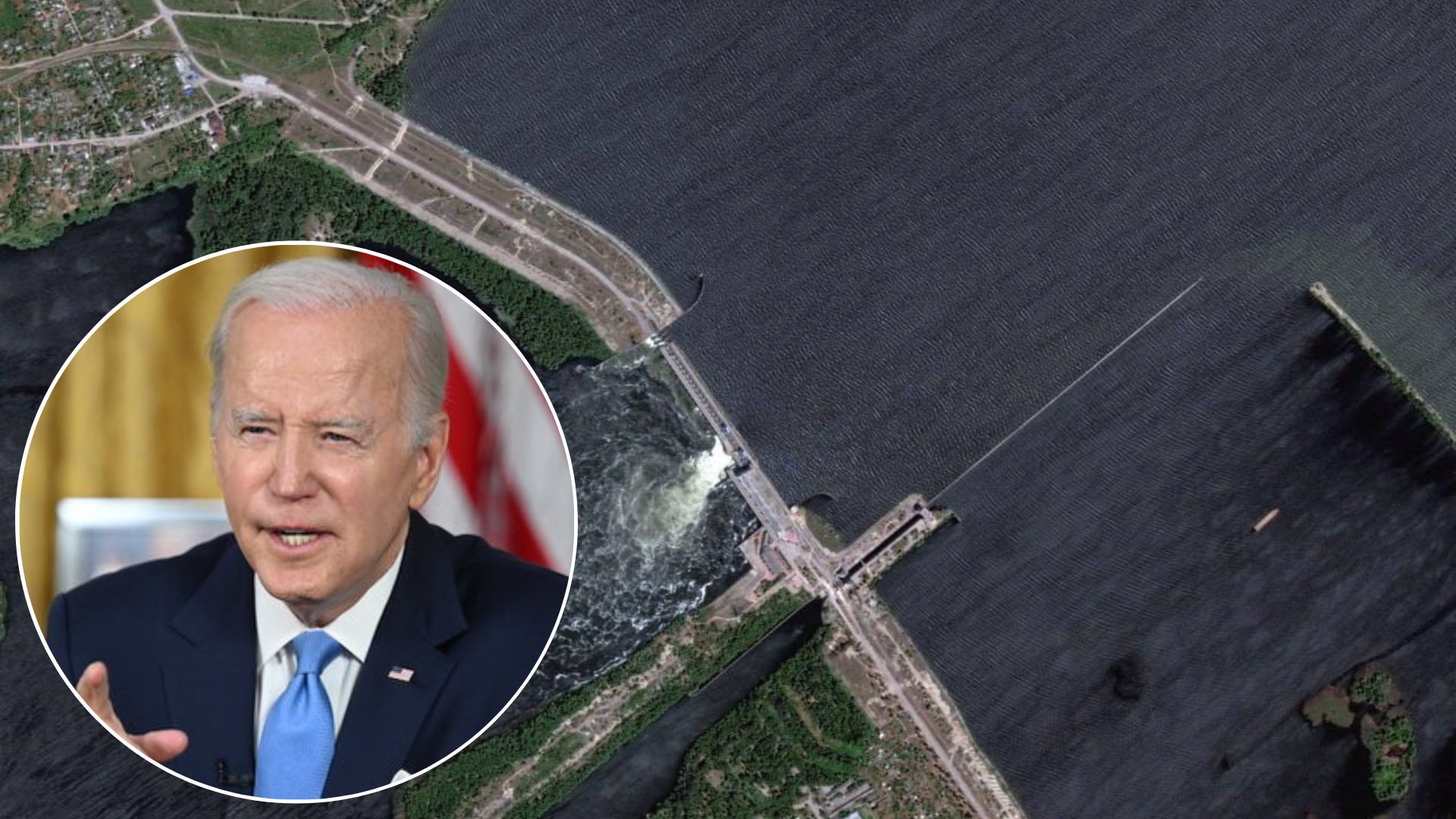 Каховська ГЕС підрив - яка реакція Байдена - 24 Канал Каховська ГЕС підрив - яка реакція Байдена - 24 Канал