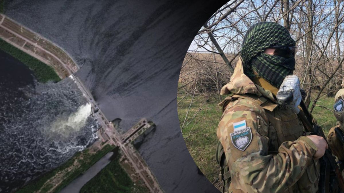 Військові з легіону Свобода Росії відреагували на підрив Каховської ГЕС