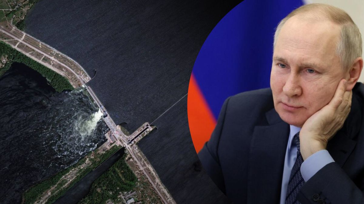 Путін не планує відвідувати окуповані території після теракту на ГЕС