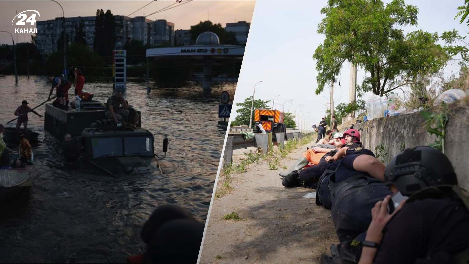 В Херсонской ОВА рассказали о пострадавших в результате обстрела во время эвакуации - 24 Канал