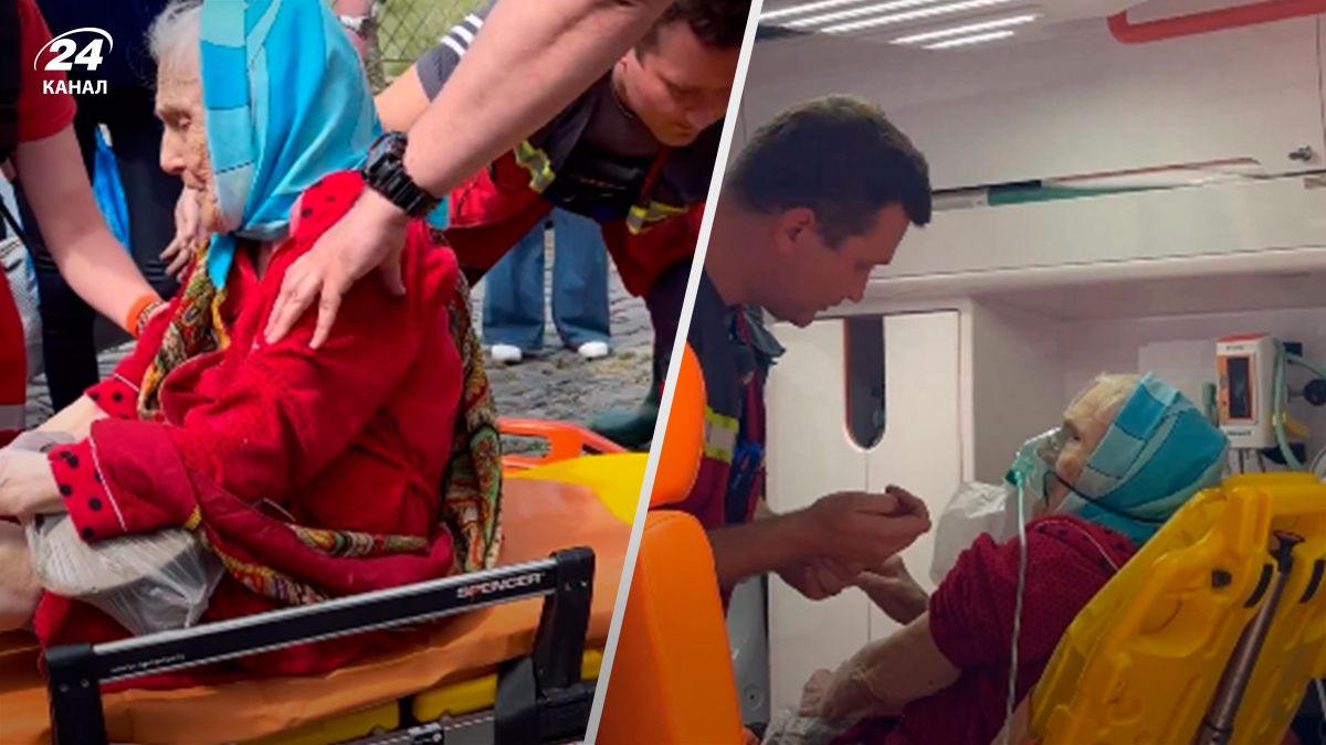 В Херсоне спасли 96-летнюю женщину, улицу которой полностью затопило - 24 Канал В Херсоне спасли 96-летнюю женщину, улицу которой полностью затопило - 24 Канал