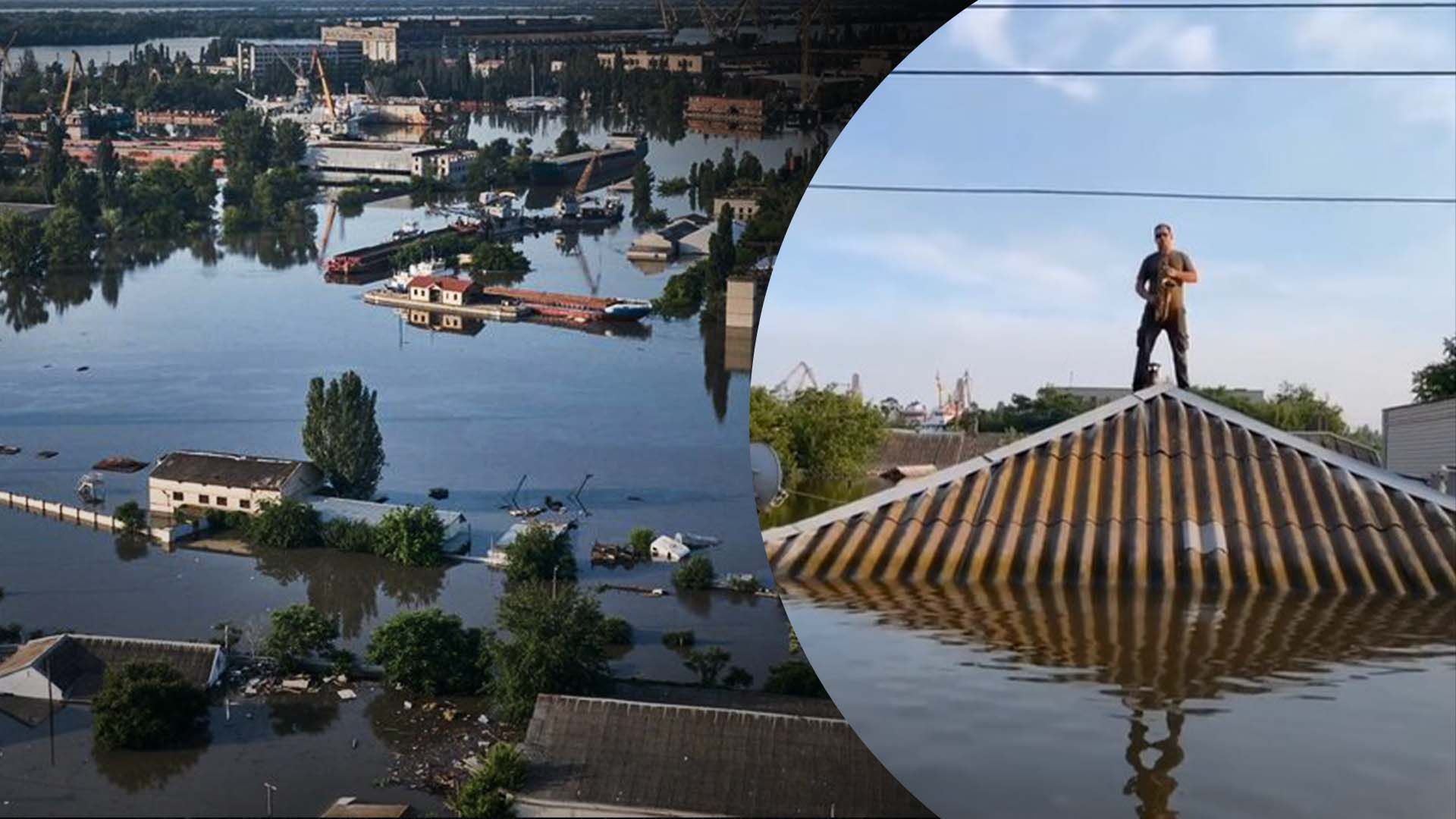 Украинцы демонстрируют несокрушимость, несмотря на затопление и обстрелы россиян Украинцы демонстрируют несокрушимость, несмотря на затопление и обстрелы россиян