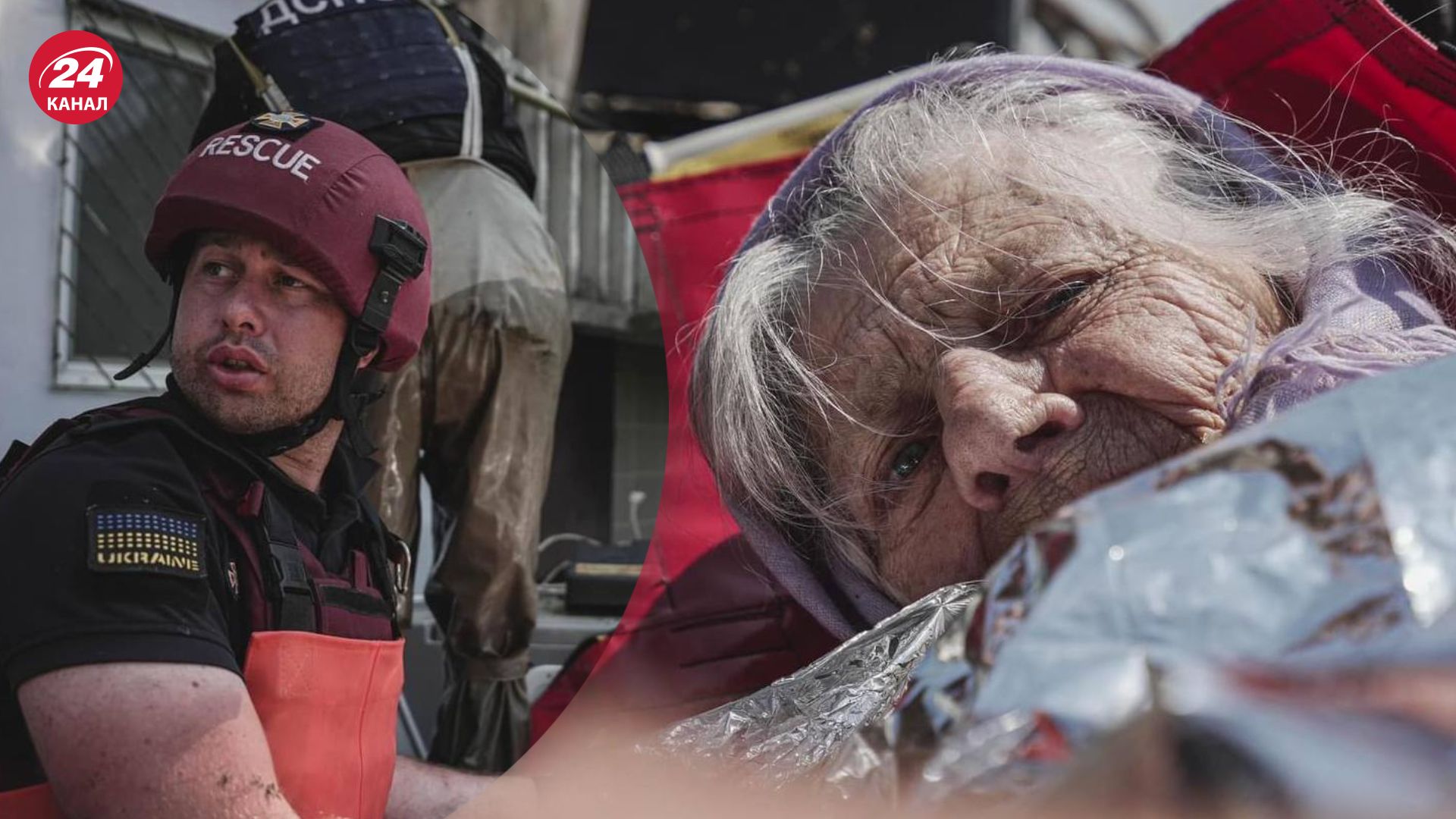 84-річну жінку врятували від великої води у Херсоні
