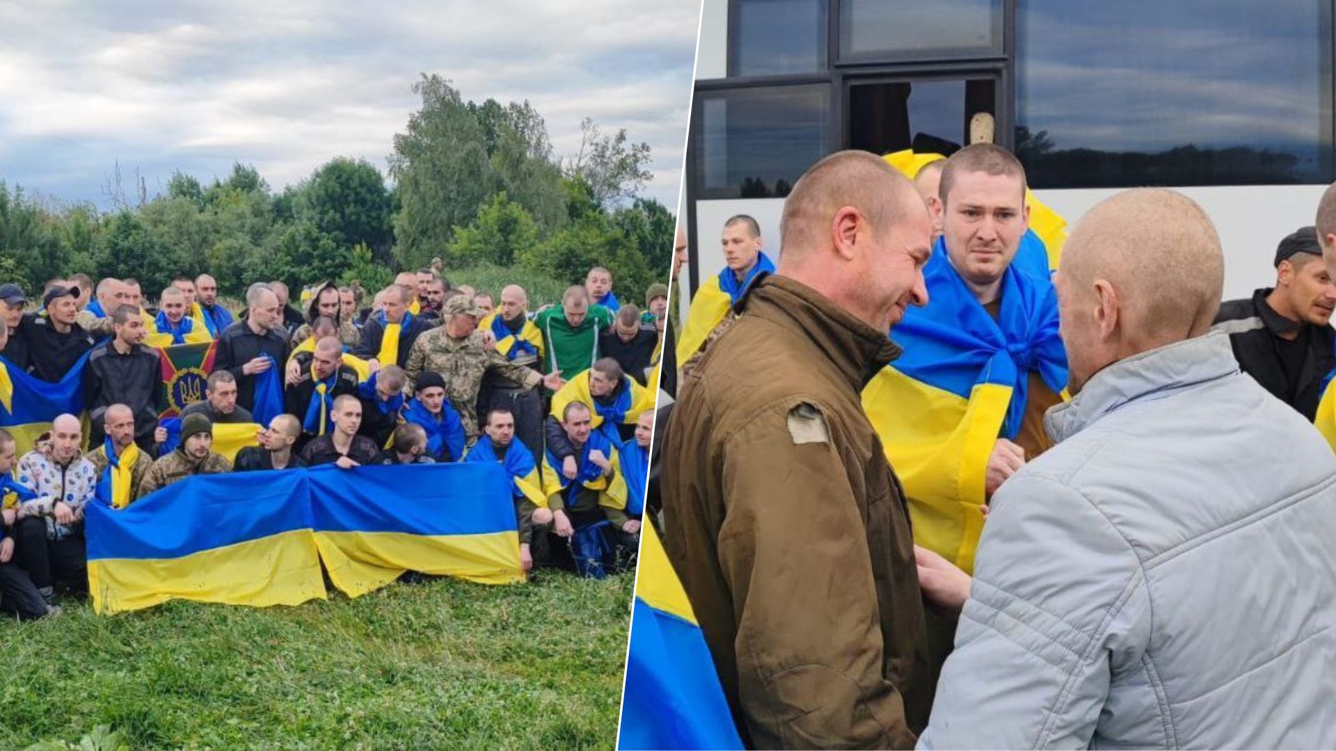 Обмен пленными 11 июня - появилось эксклюзивное видео с украинскими защитниками - 24 Канал