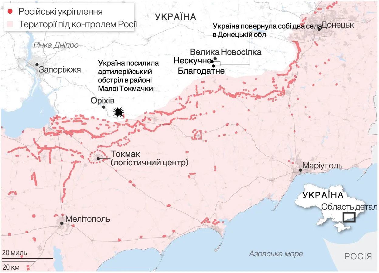 Де просуваються українські війська