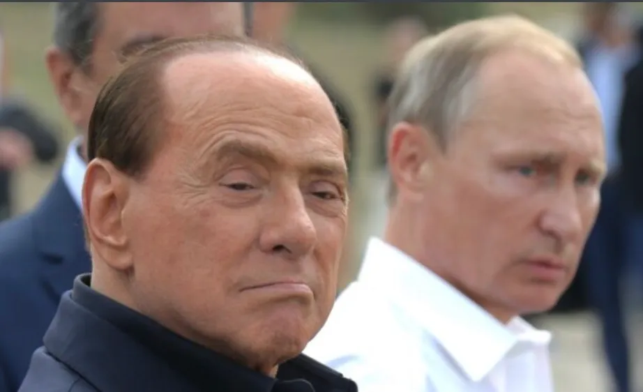 Бывший премьер Италии и президент России в Крыму