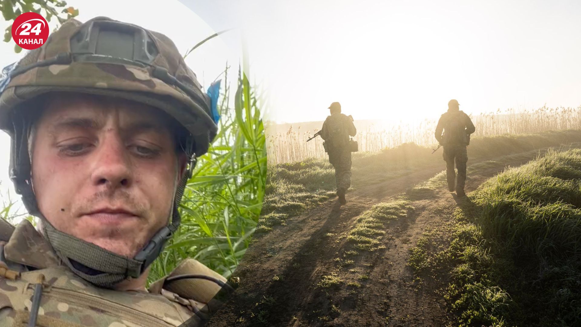 Военный снял милое видео во время зачистки села