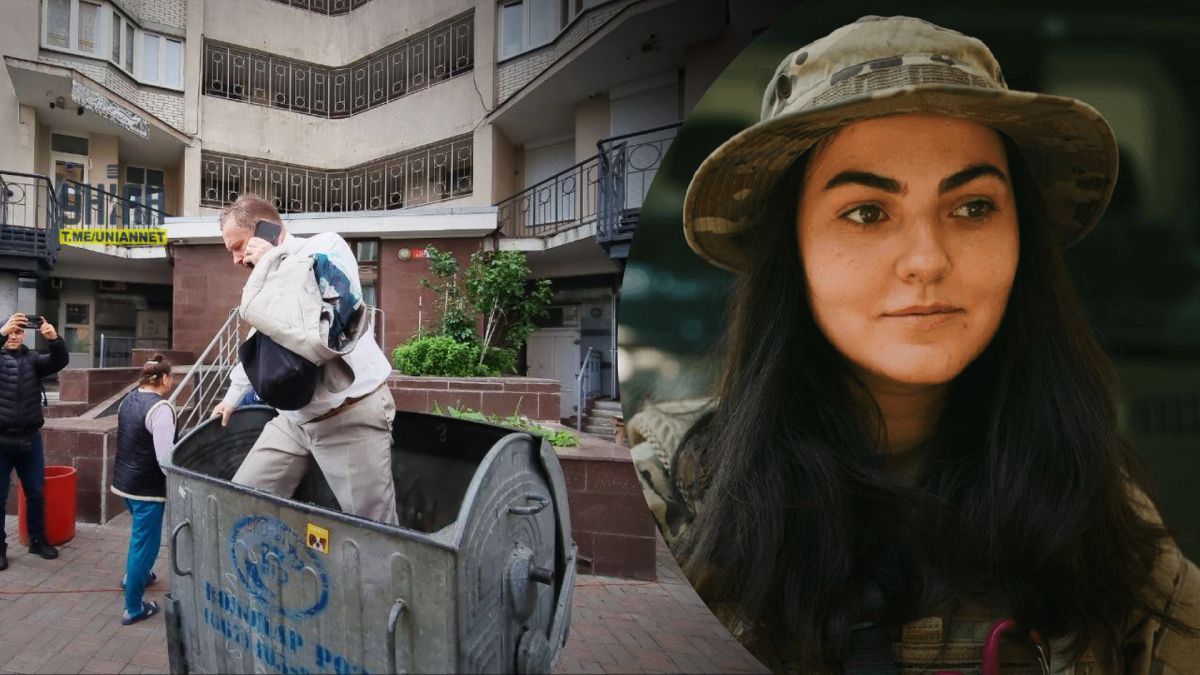 Тараса Чорновола облили зеленкою і кинули у смітник Тараса Чорновола облили зеленкою і кинули у смітник