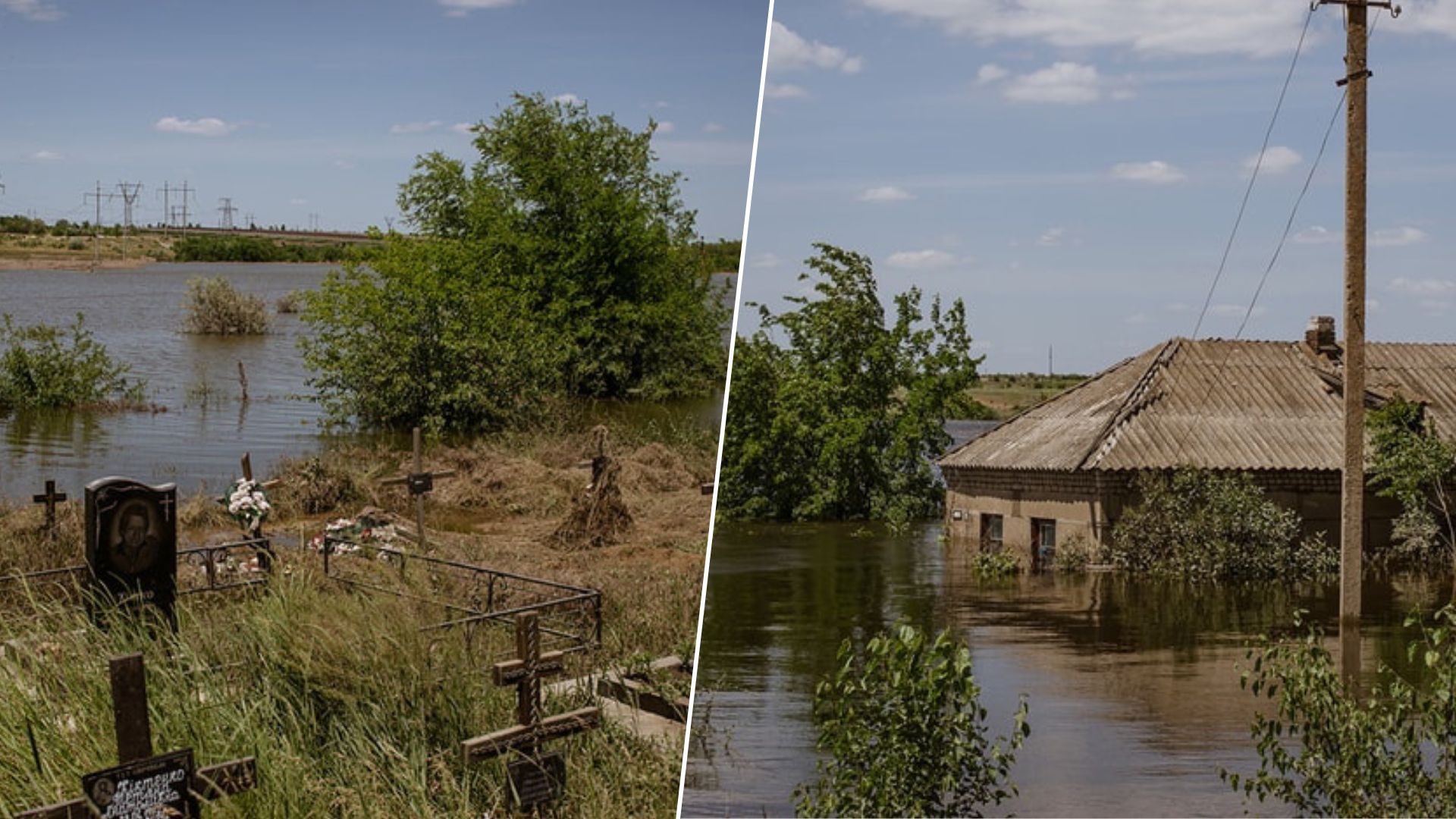 Каховська ГЕС сьогодні - з'явились фото наслідків катастрофи на Херсонщині - 24 Канал