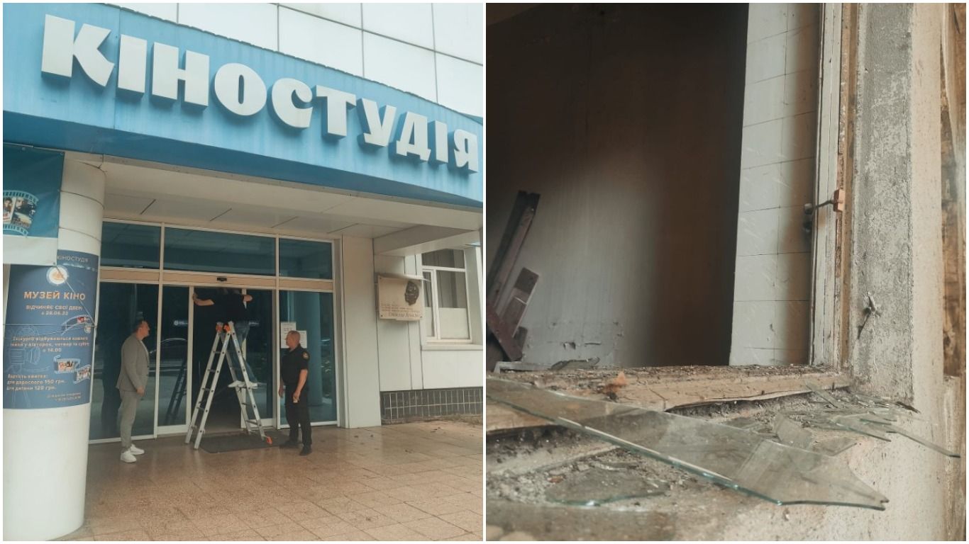 Ракетный удар по Одессе 14 июня – пострадала Одесская киностудия – фото