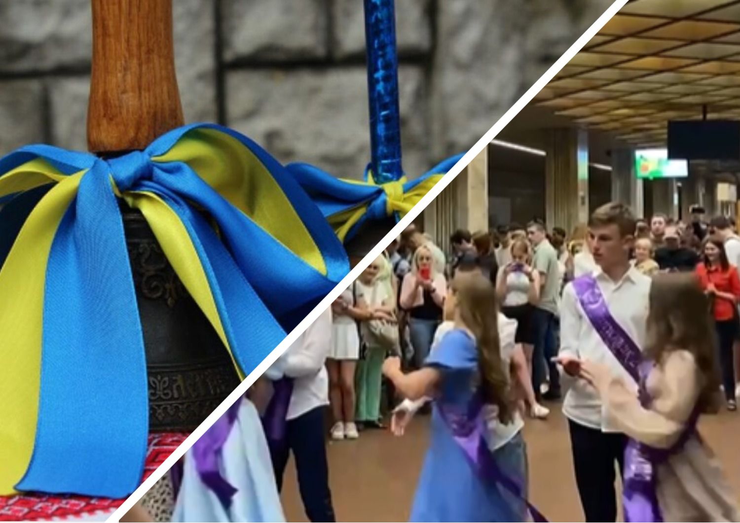 Випускний 2023 - у Києві учні станцювали вальс під час тривоги у метро, зворушливе відео