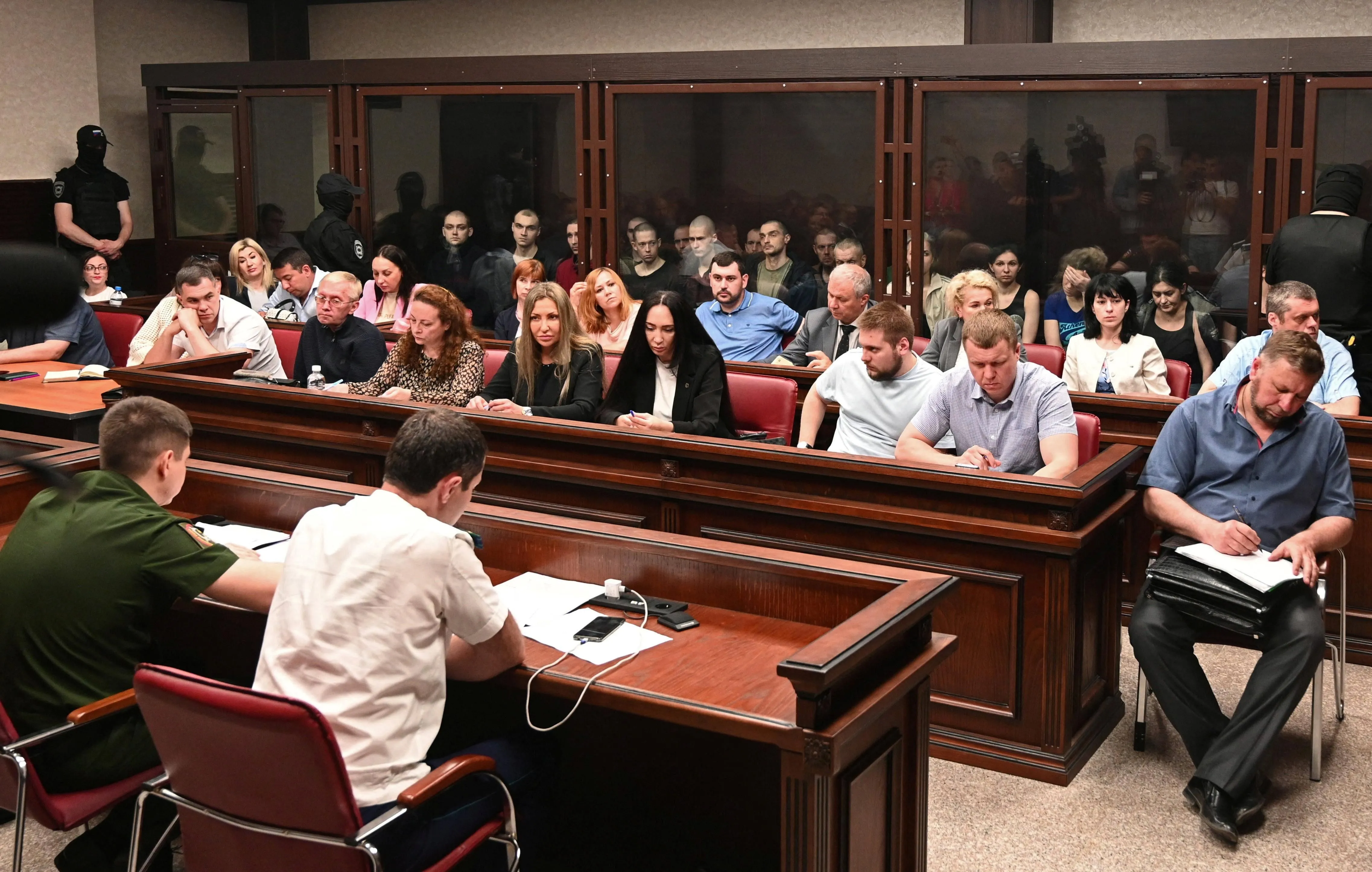 Суд над азовцями в Ростові Суд над азовцями в Ростові