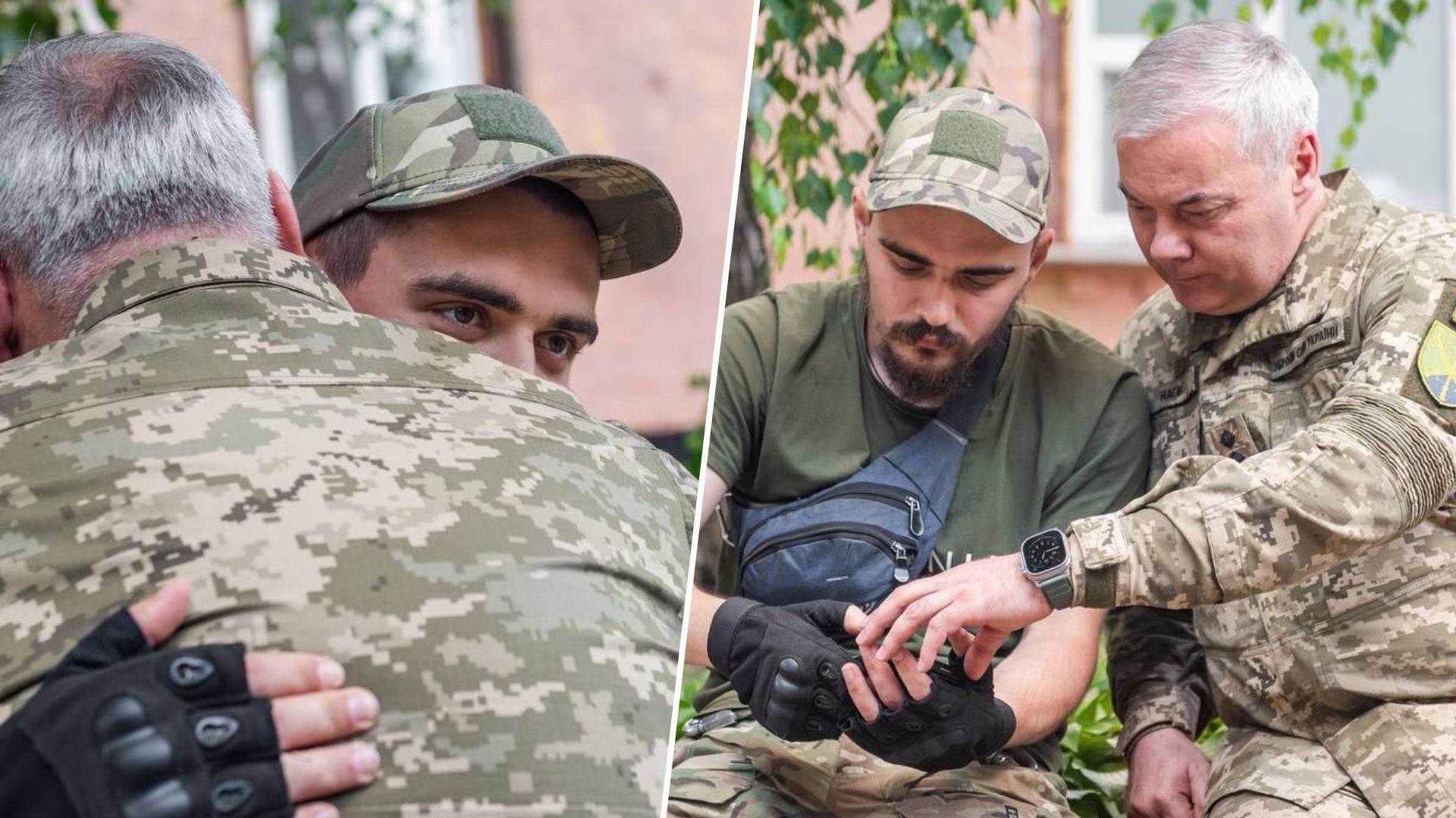 Григорий Бабич - Наев встретился с героическим гранатометчиком - 24 Канал Григорий Бабич - Наев встретился с героическим гранатометчиком - 24 Канал