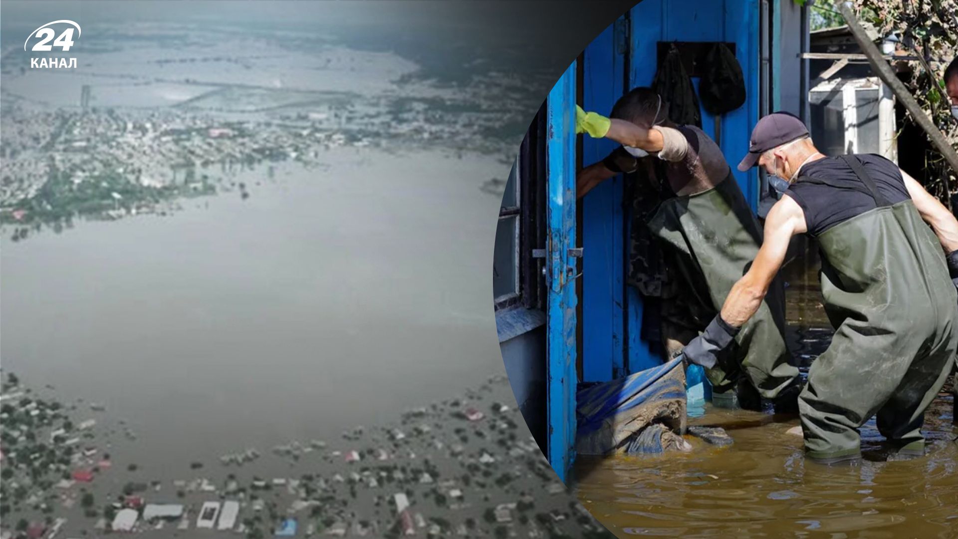 У окупованій Голій Пристані у затоплених будинках знаходять загиблих людей