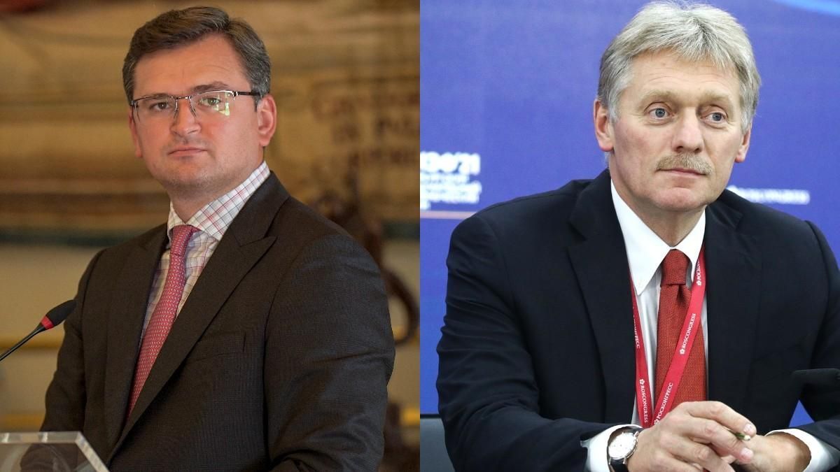 Кулеба відповів на заяви Пєскова про нібито успішну демілітаризацію України Кулеба відповів на заяви Пєскова про нібито успішну демілітаризацію України